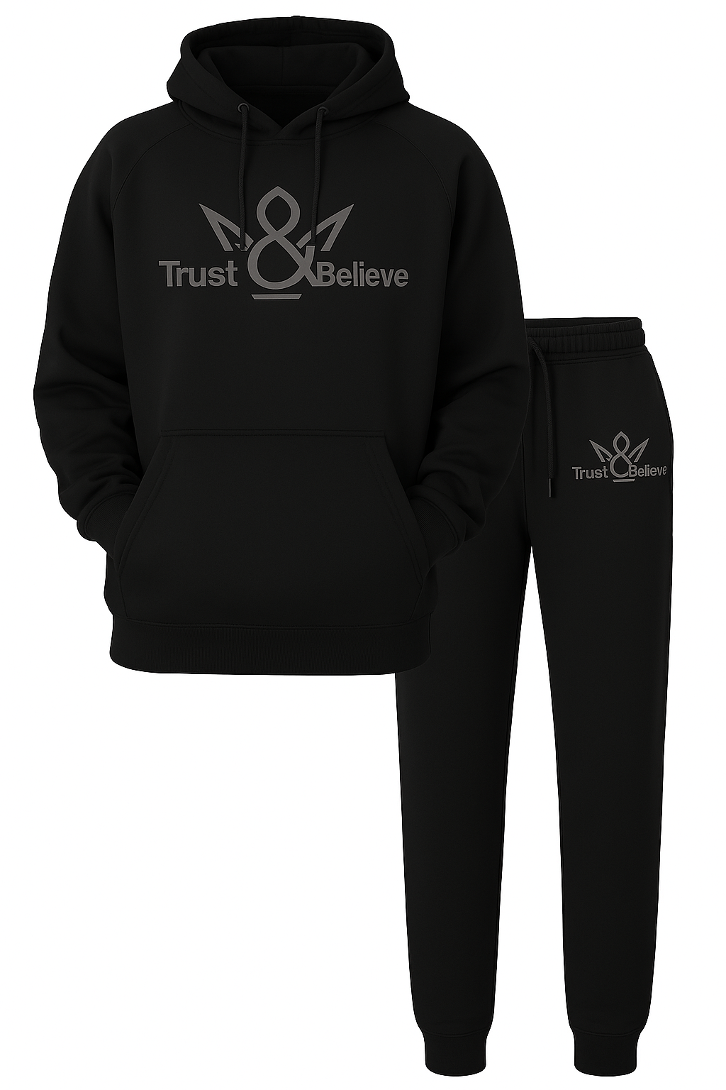 Everyday Black Sweatsuit